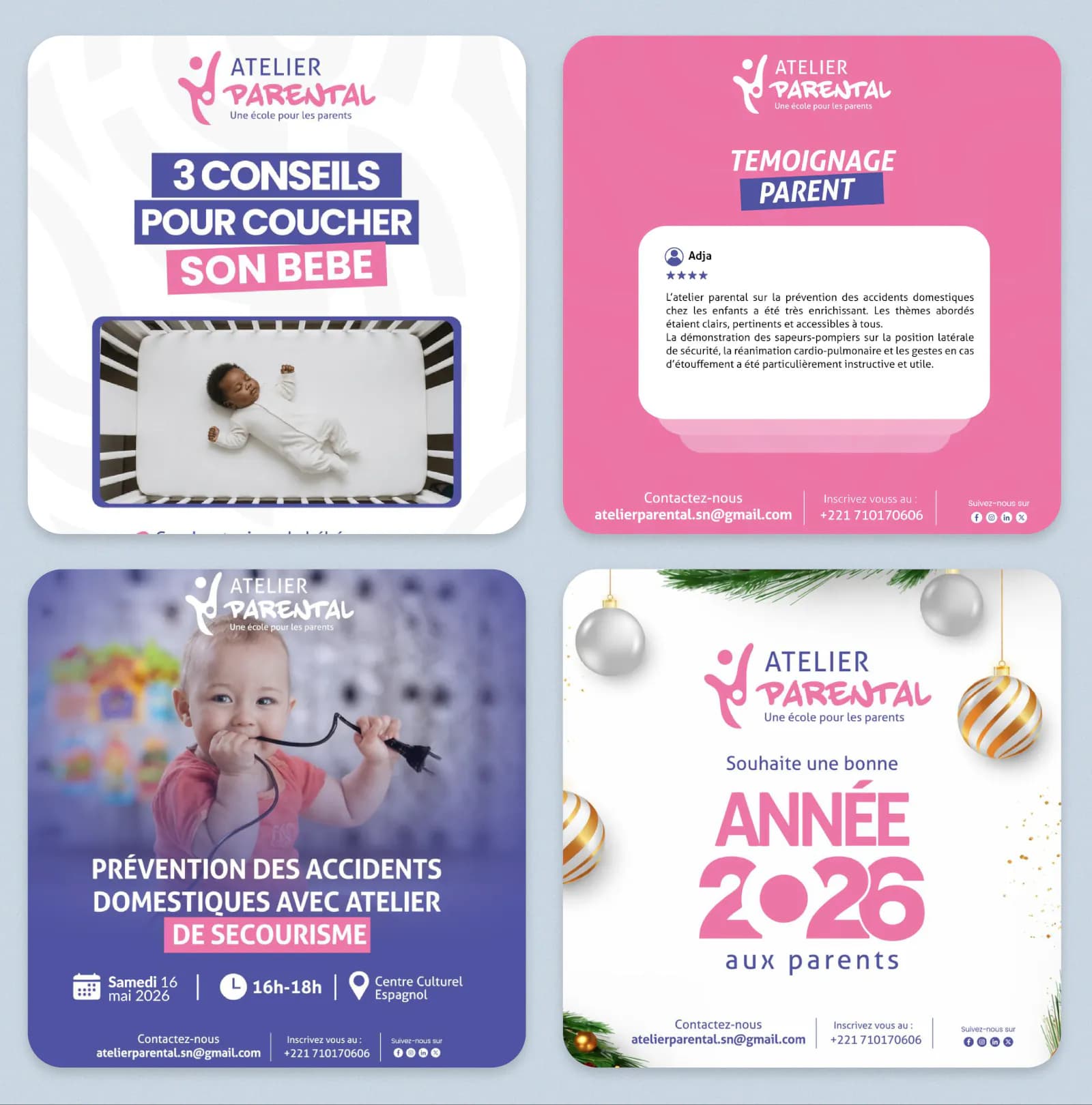 Atelier Parental — réalisation Sunu Innovation
