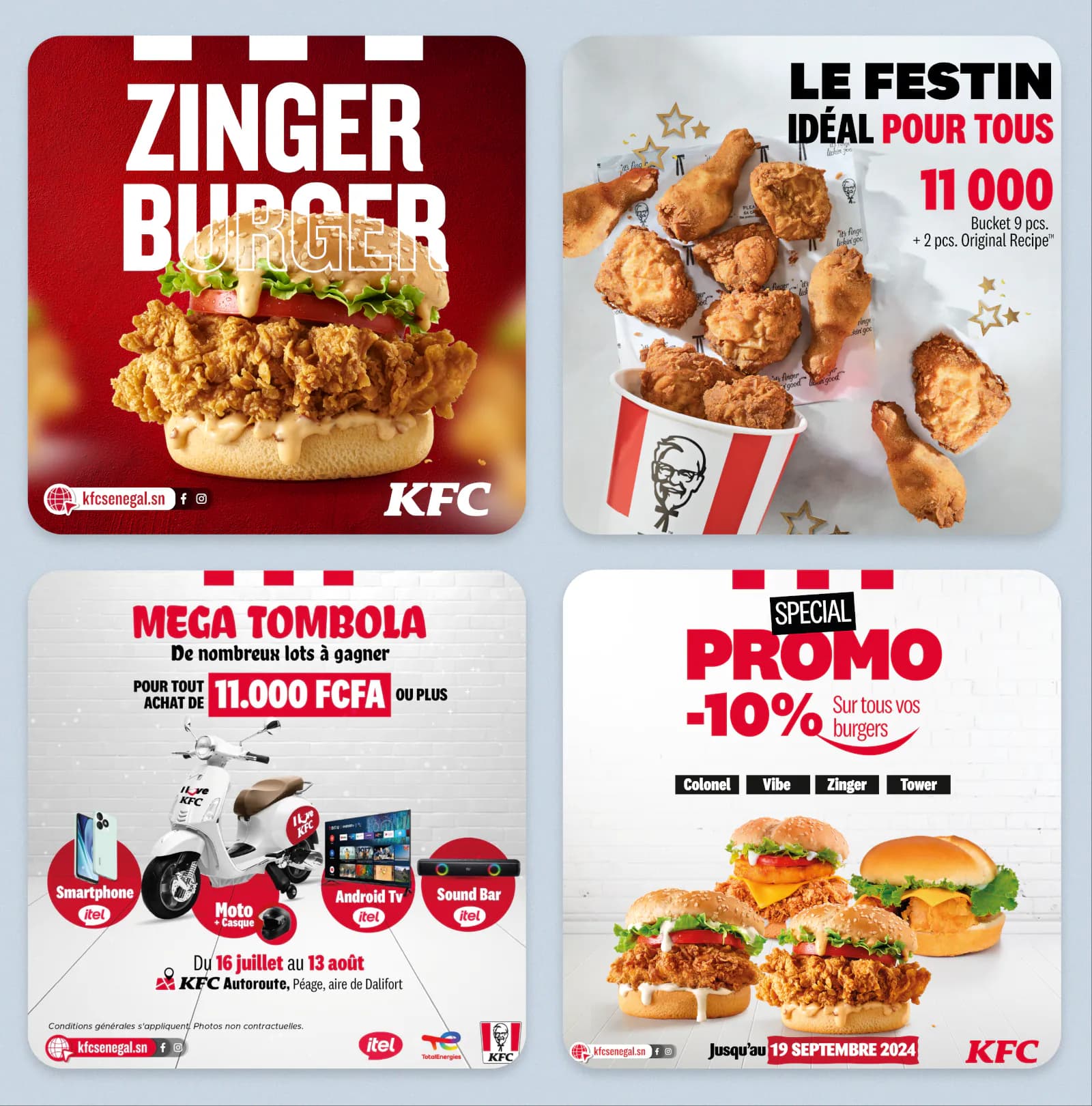 KFC — réalisation Sunu Innovation